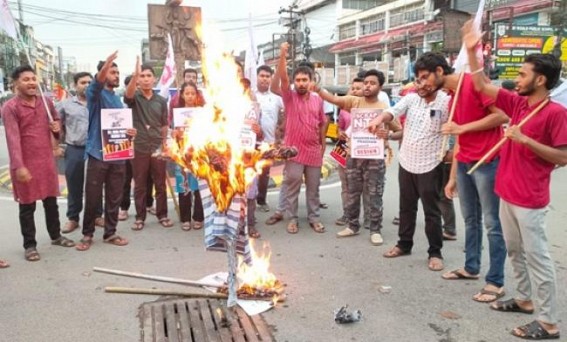 After NEET Scam, now UGC NET Scam exposed ; SFI, TSU protested After NEET Scam, now UGC NET Scam exposed ; SFI, TSU protested